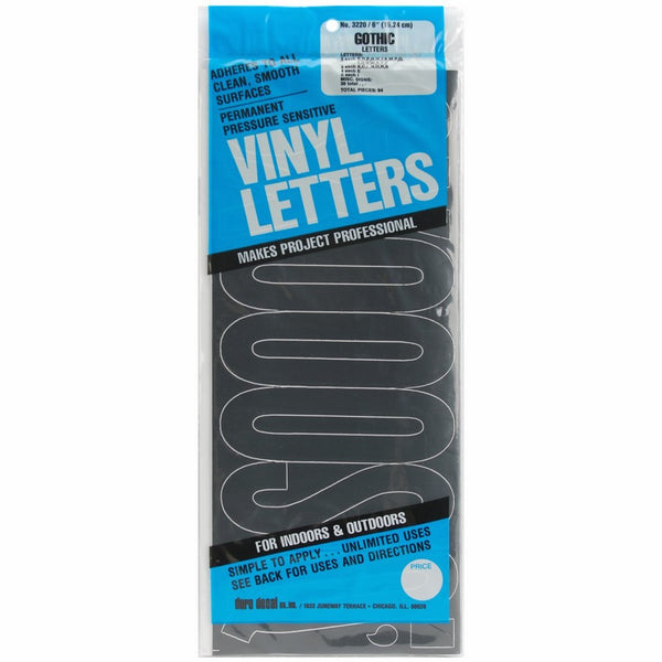 Vinyl Letters - 6"