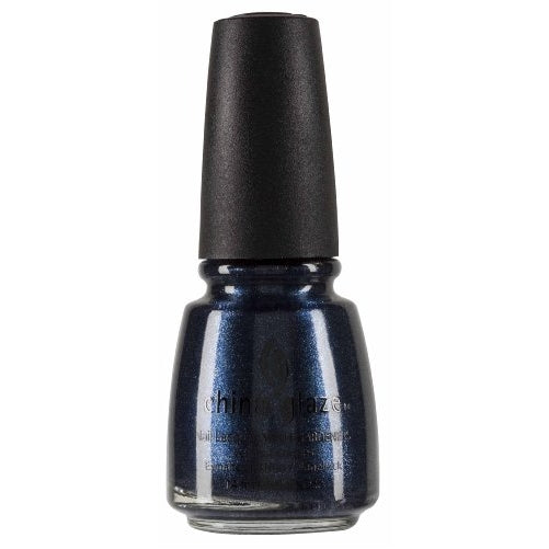 China Glaze Nail Polish, Midnight Mission, 0.5 Fluid Ounce