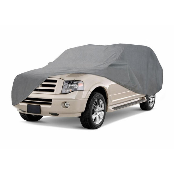 Coverking UVCSUV3I98 Universal Fit Car Cover for Large SUV (4 Runner) - Triguard Light Weather Outdoor (Gray)