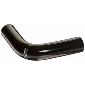 HPS HTSEC90-125-BLK Silicone High Temperature 4-ply Reinforced 90 degree Elbow Coupler Hose, 75 PSI Maximum Pressure, 4" Leg Length on each side, 1-1/4" ID, Black