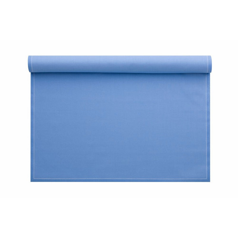 Cotton Placemat - 18.9 x 12.6 in - 12 units per roll - Sea Blue