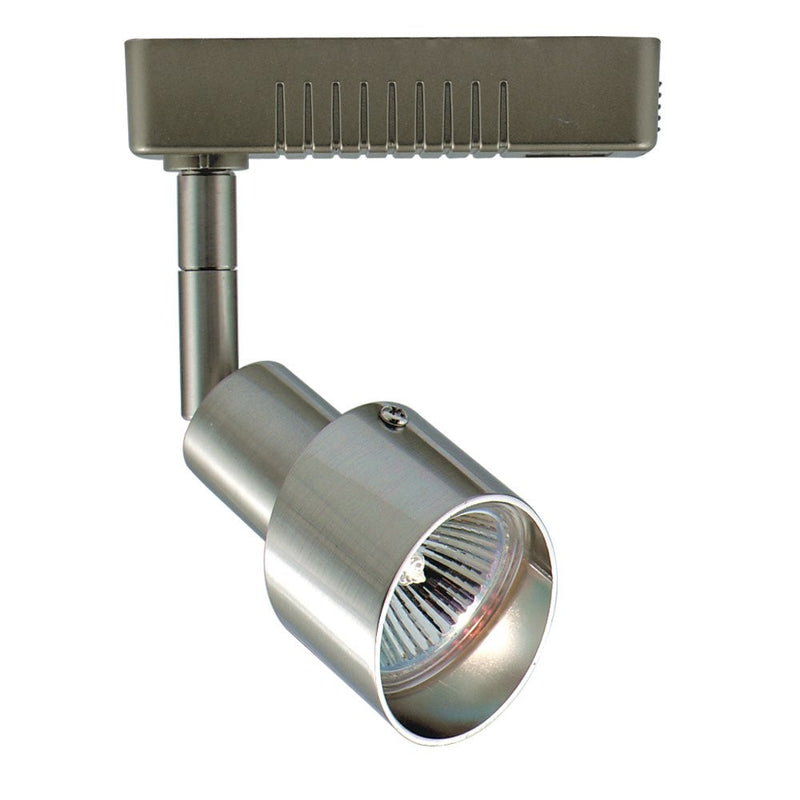 Jesco Lighting HLV24050SC Mini Deco 240 Series Low Voltage Track Light Fixture, 50 Watt, Satin Chrome Finish