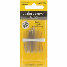 Sharps Hand Needles-Size 3/9 20/Pkg