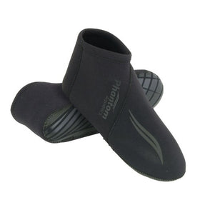 Deep See Low Tide Dive Socks, Black, Size 8-9