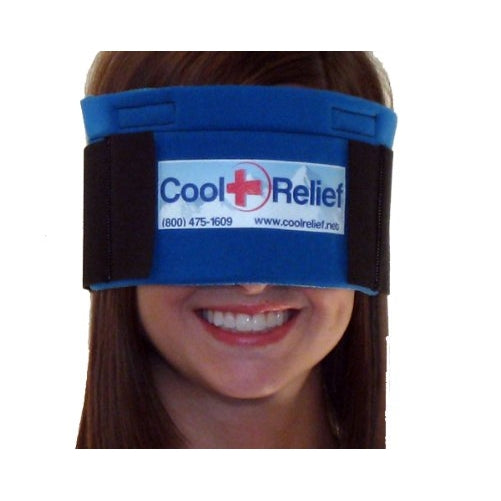 Soft Gel Eye Ice Wrap by Cool Relief (1 Removeable Insert)