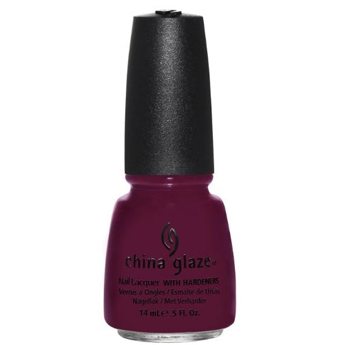 China Glaze Nail Polish, Purr-Fact Plum, 0.5 Fluid Ounce