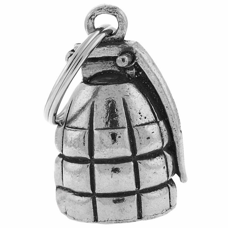 Guardian Bell Grenade Motorcycle Biker Luck Gremlin Large Riding Bell or Key Ring