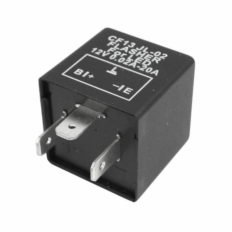 Car Vehicle 3 Pin LED Turn Blinker Light Flasher Relay 12V DC 0.02-20A