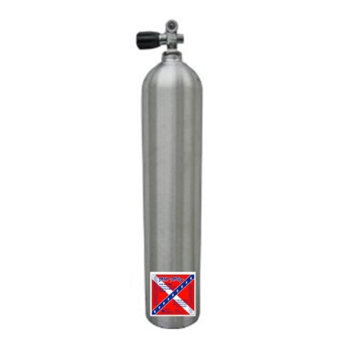 Catalina Brushed Aluminum 40 cf Scuba Cylinder 3000 psi Tec Diving Sidemount Pony Bottle Tank