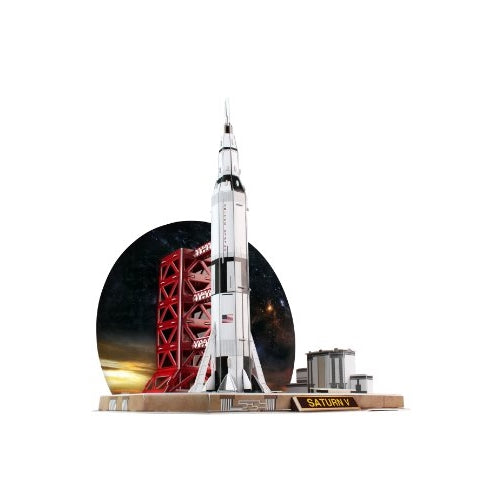 Daron Saturn V Rocket 3D Puzzle (68-Piece)