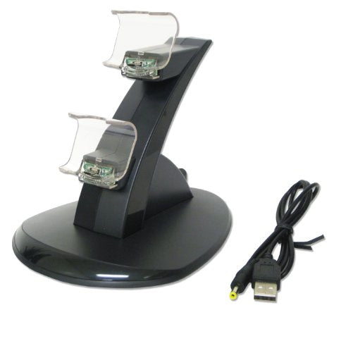 Costbuy Dual Charging Station Compatible with Sony PS4 Controller, Black