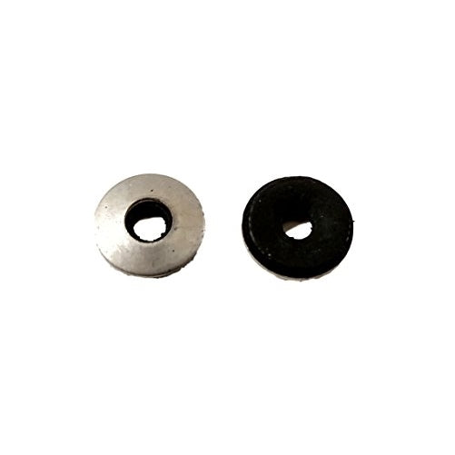 #12 Neoprene EPDM Bonded Sealing Washers Stainless Steel 18-8, Neo Bond, 100 Pieces (#12 Neobond Washer 18-8)