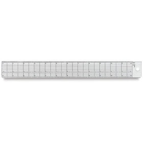 Westcott Clear Plastic Grid Rulers 12 inch. 30 cm.