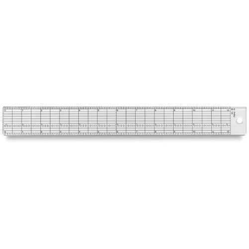 Westcott Clear Plastic Grid Rulers 12 inch. 30 cm.