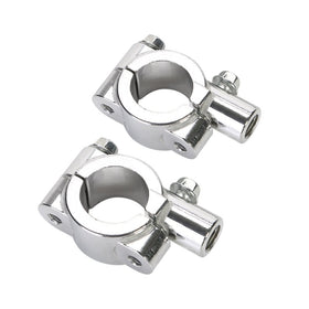 OSAN Universal Motorcycle Handlebar Mirror Mount 10mm 7/8 Aluminum Clamp