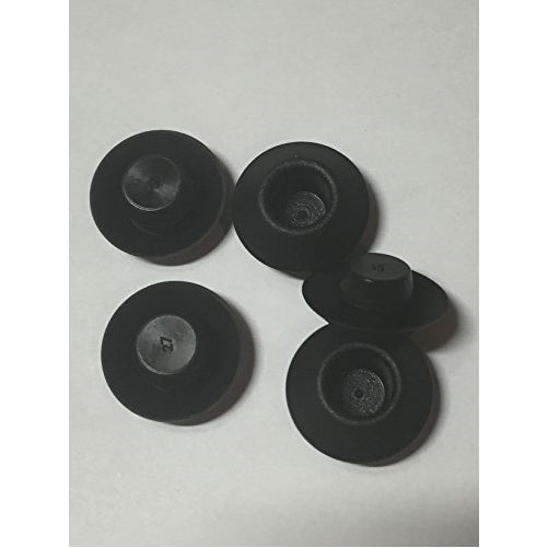 BP-3/8" 0.375 inch Recessed Mount Black Plastic Body and Sheet Metal Hole Plug Qty 50 PDR Paintless Dent Repair
