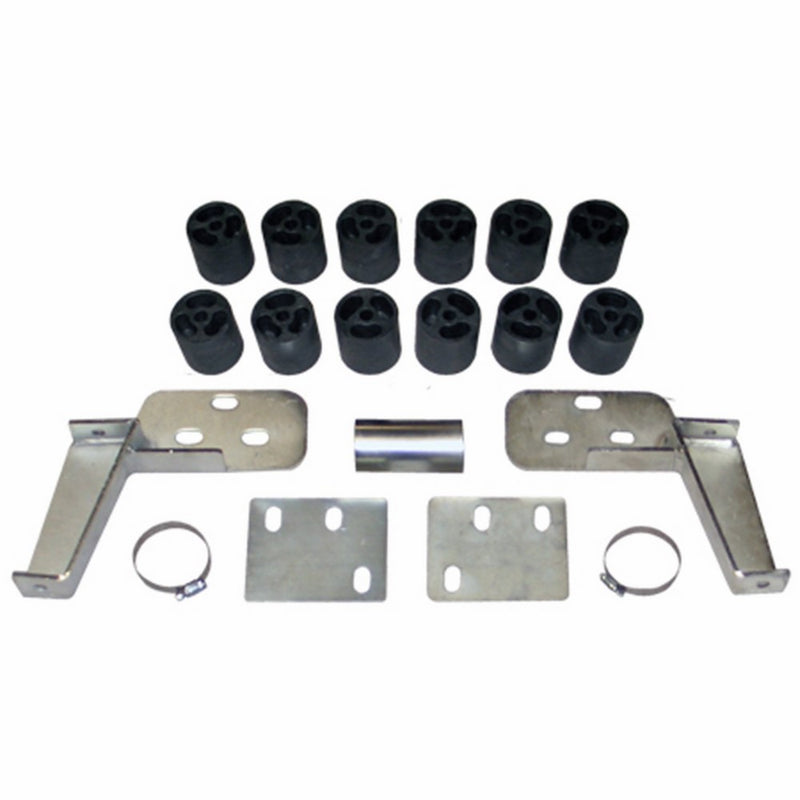 Performance Accessories, Chevy/GMC Tahoe/Yukon/Suburban 1500 Gas 2WD and 4WD 3" Body Lift Kit, fits 1995 to 1999, PA123, Made in America