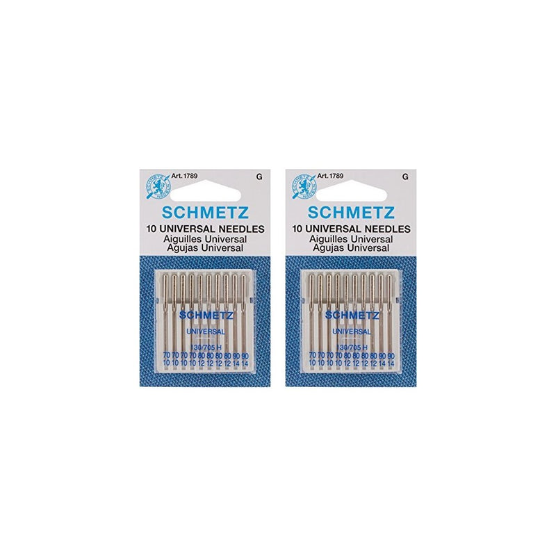 Euro-Notions Universal Machine Needles, 10-Pack (2 pack)