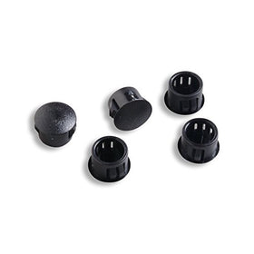 MBPF-3/8" 0.375 inch Locking Black Plastic Body and Sheet Metal Hole Plug Qty 50 PDR Paintless Dent Repair
