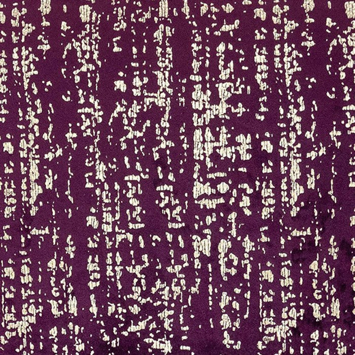 20 X 20 Inches Shimmering Velvet Accent Pillow, Set of 2, Purple and Silver
