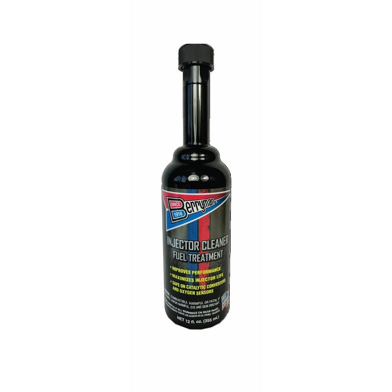Berryman 1112 B-12 Chemtool Injector Cleaner Fuel Treatment, 12 oz. Pour-In Long-Neck Bottle