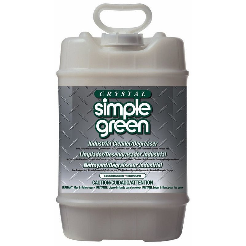 Simple Green 19005 Crystal Industrial Cleaner/Degreaser, 5 Gallon Pail