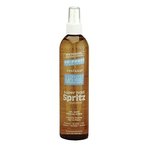 Fantasia Liquid Mousse Spritz Super Hold, 12 Ounce