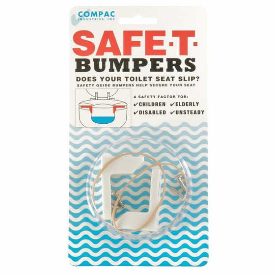 Compac Safe-T-Bumpers Toilet Seat Stabilizers