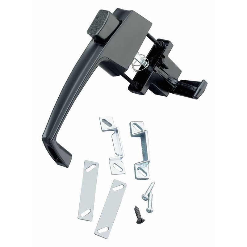 Wright Products V333BL TIE-DOWN PUSH BUTTON Handle, BLACK