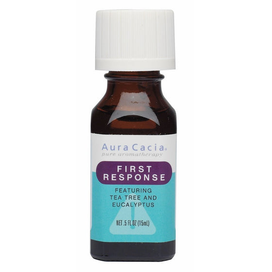 Aura Cacia Essential Solutions Oil Blend, First Response, 0.5 fluid ounce