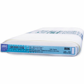 Pellon 806 Stitch-N-Tear Stabilizer, 20-Inch by 30-Yard, White