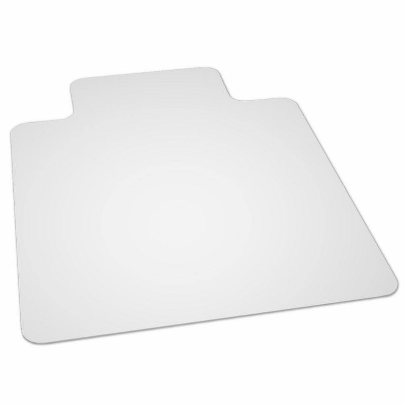 ES Robbins EverLife 45-Inch by 53-Inch Multitask Series Hard Floor with Lip Vinyl Chair Mat, Clear