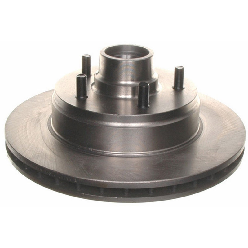 ACDelco 18A417A Advantage Non-Coated Front Disc Brake Rotor and Hub Assembly