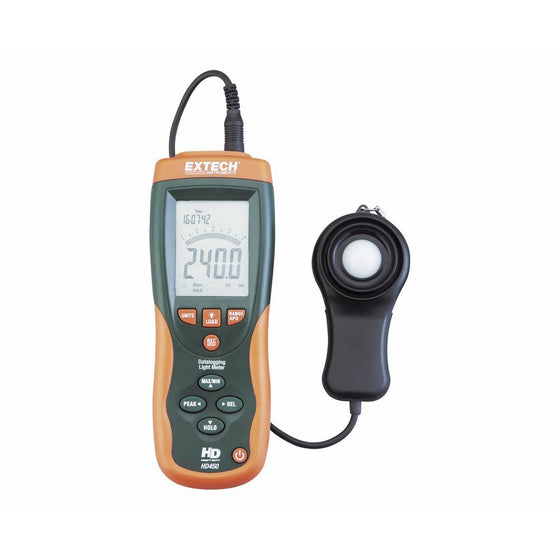 Extech HD450 Datalogging Heavy Duty Light Meter