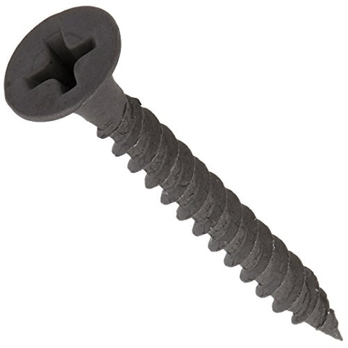 Fas-Pak 5893 Fine Thread 6 by 1-1/4 Drywall Screw with Phillips Drive