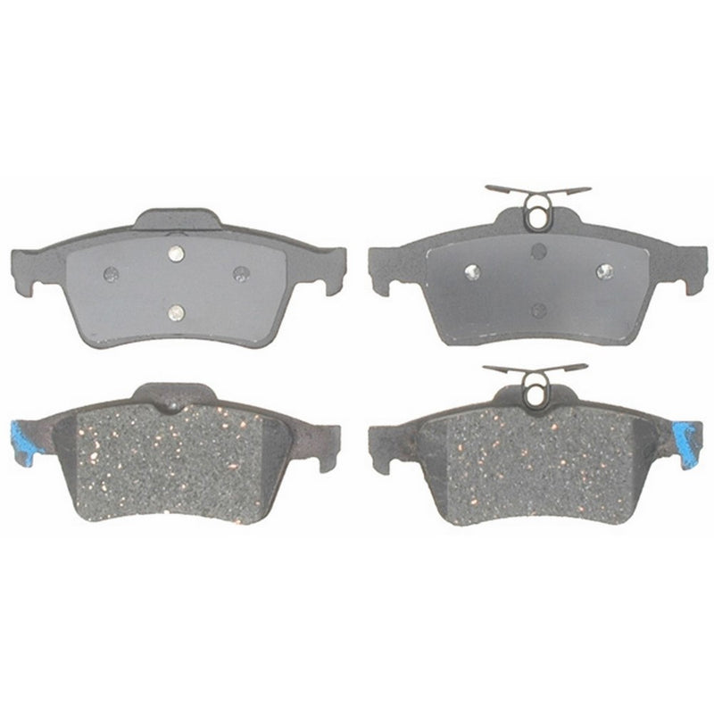 ACDelco 14D1095CH Advantage Ceramic Rear Disc Brake Pad Set with Hardware