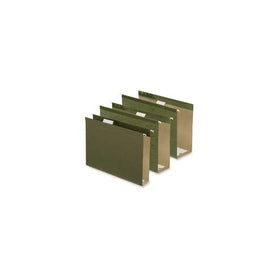 Box Hanging File Folder, Std Green, PK 25