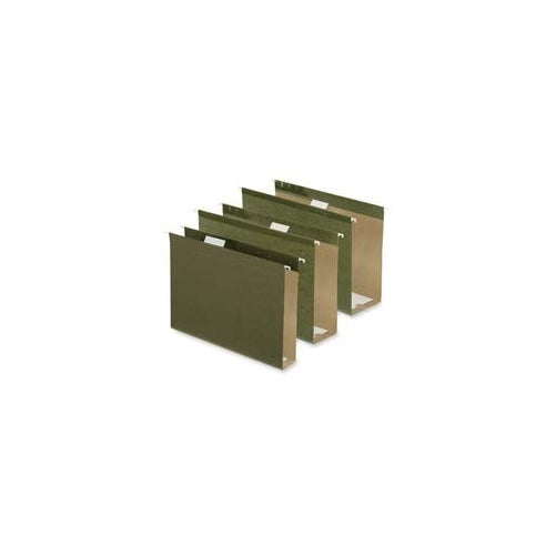 Box Hanging File Folder, Std Green, PK 25