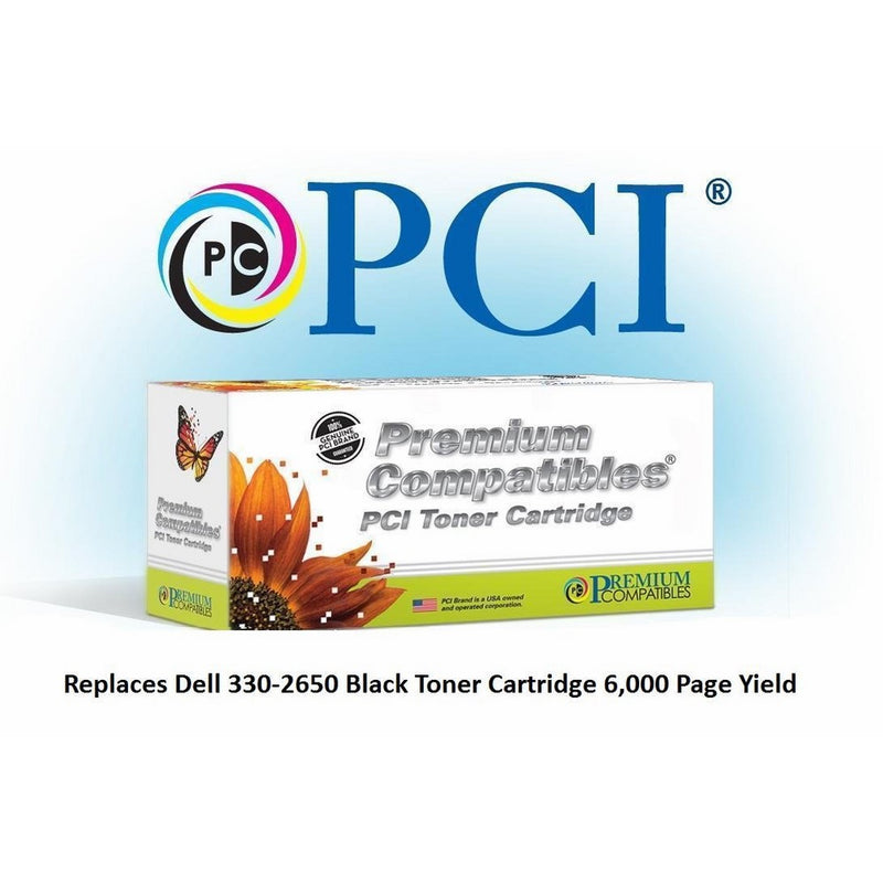 PREMIUM COMPATIBLES INC. PCI DELL 330-2650 RR700 6K HIGH YIELD BLACK TONER CTG FOR 2330D 2330DN 23