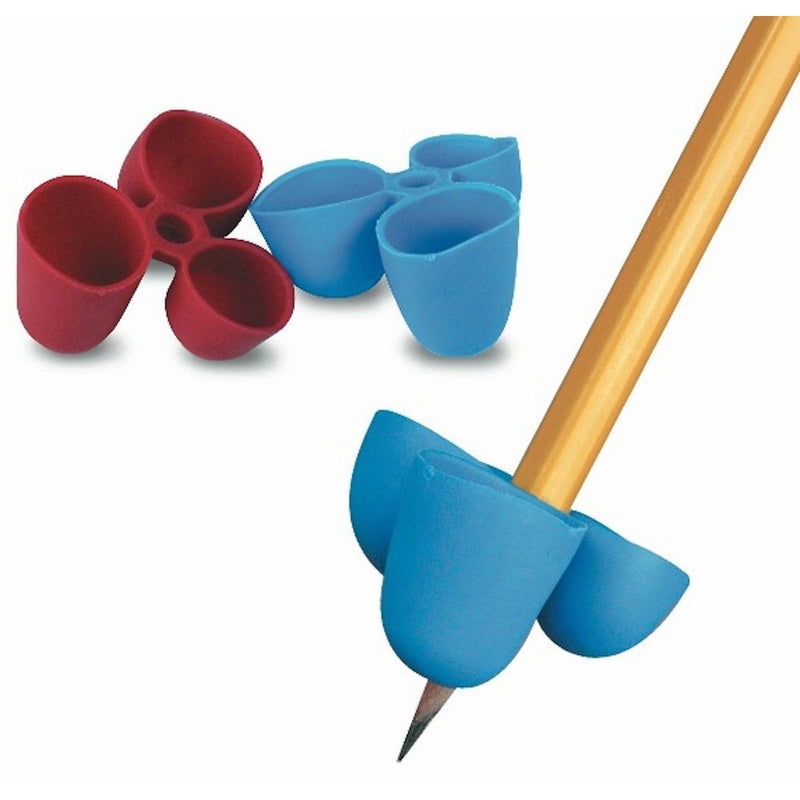 The Pencil Grip Writing CLAW for Pencils and Utensils, 12 Count Blue/Red, Medium Size (TPG-21212)