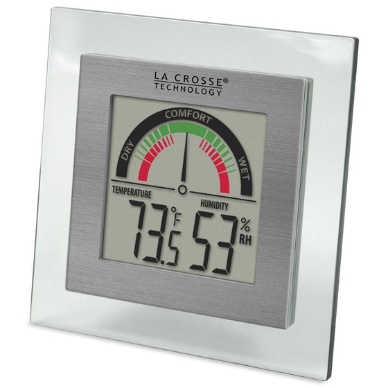 La Crosse Technology WT-137U Digital Thermometer/Hygrometer with Comfort Meter