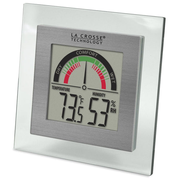 La Crosse Technology WT-137U Digital Thermometer/Hygrometer with Comfort Meter