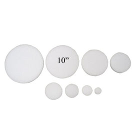 10" x 1" Styrofoam Arts & Crafts Discs Circles (12 Pack)