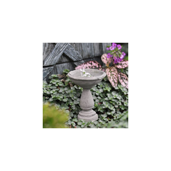 Miniature Fairy Garden Birdbath Cement