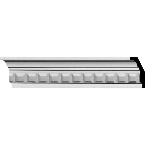 Ekena Millwork MLD02X02X03BL2 1/4-Inch H x 2-Inch P x 3 1/8-Inch F x 94 5/8-Inch LCrown Molding