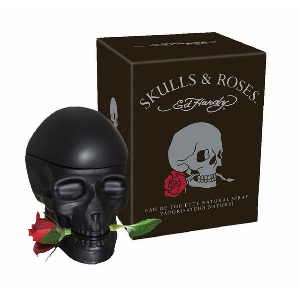 Skulls and Roses ED Hardy Colognes for Men, 2.5 Ounce