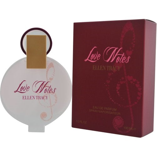 Ellen Tracy Love Notes Eau de Parfum Spray, 3.4 Ounce