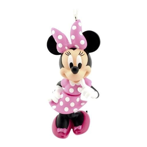 Hallmark Minnie Mouse Pink Bowtique Christmas Ornament