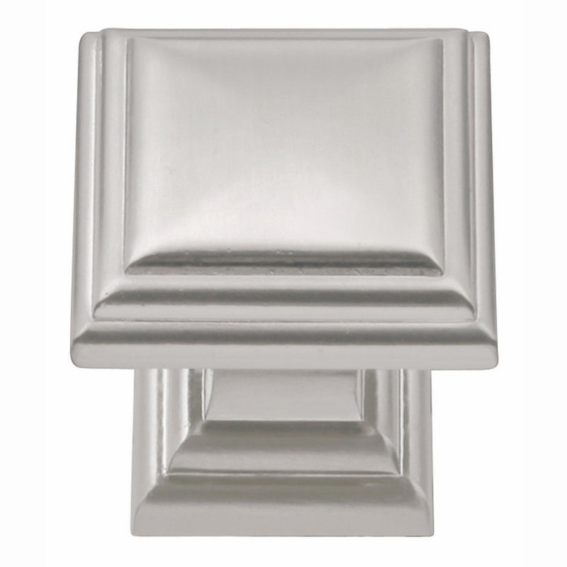 Hickory Hardware HH74554-SN Somerset Collection Knob 1-1/16" Diameter Finish, Satin Nickel