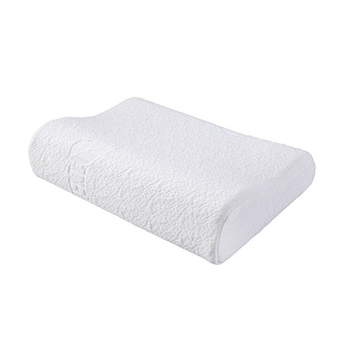 FMS Soft Comfy Memory Foam Contour Pillow for Children with Removable Case